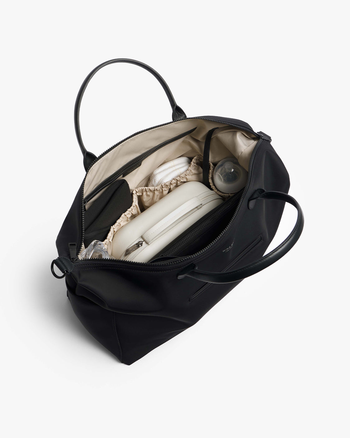 Nostra Nylon Carryall Bag with Luggage Sleeve and Multiple Pockets - Image 11