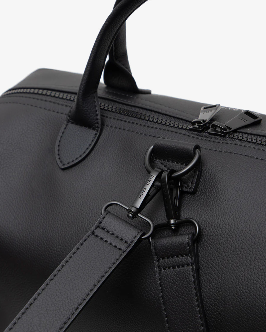 Nostra Vegan Leather Convertible Shoulder Crossbody Backpack Bag - Image 23
