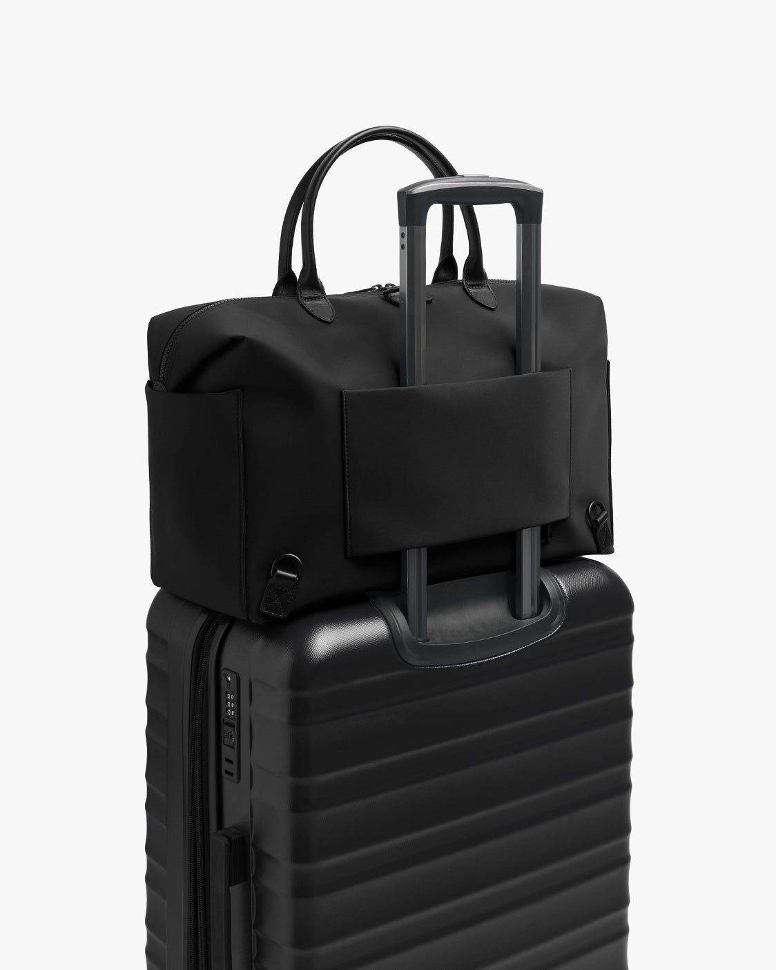 Nostra Nylon Carryall Bag with Luggage Sleeve and Multiple Pockets - Image 13