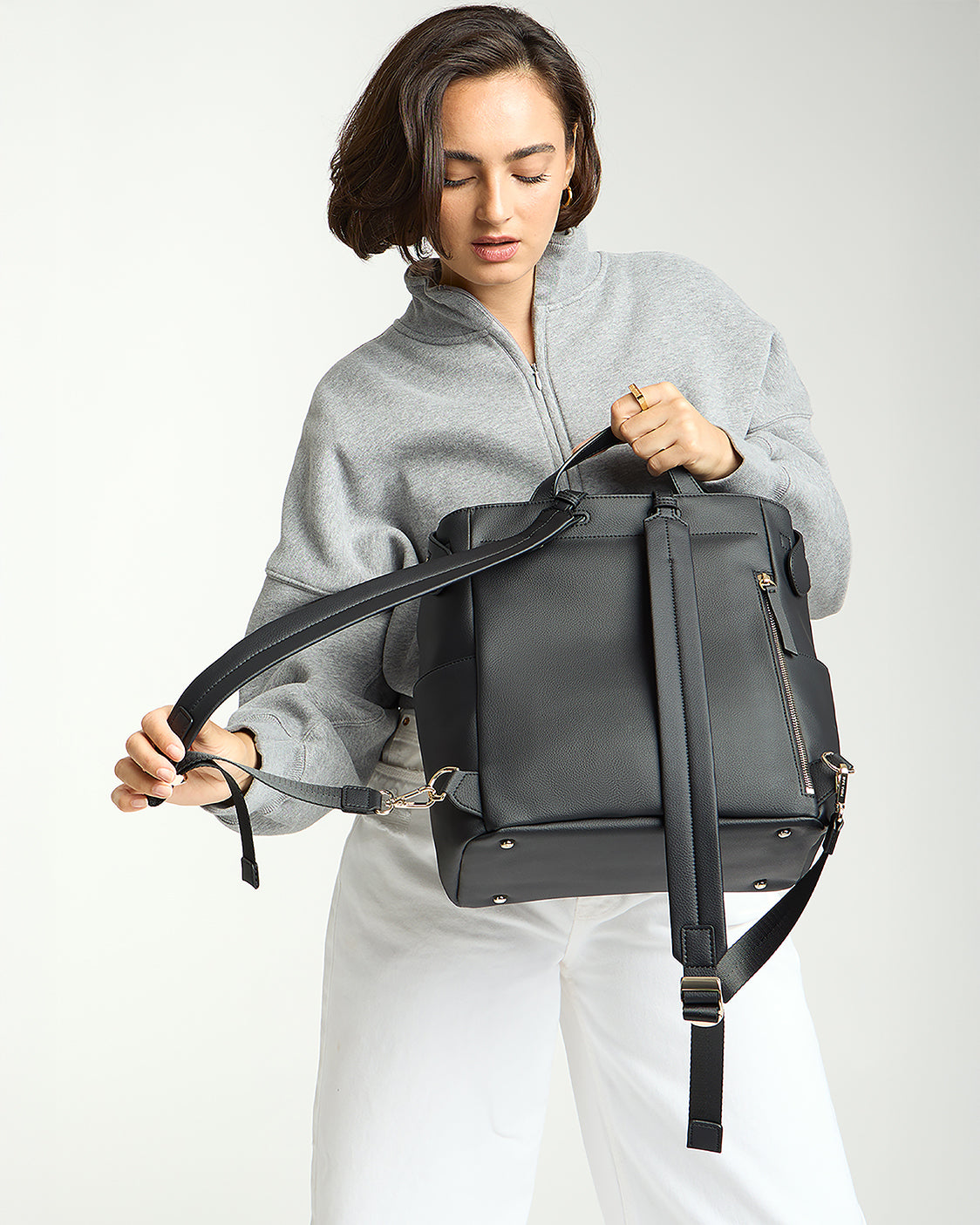 Nostra Vegan Padded Backpack Straps with Cushioned Design - Image 7