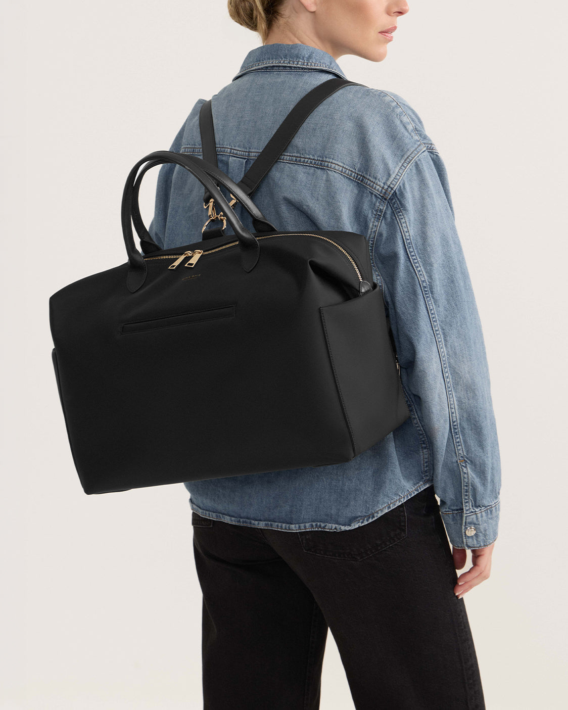 Nostra Nylon Carryall Bag with Luggage Sleeve and Multiple Pockets - Image 24