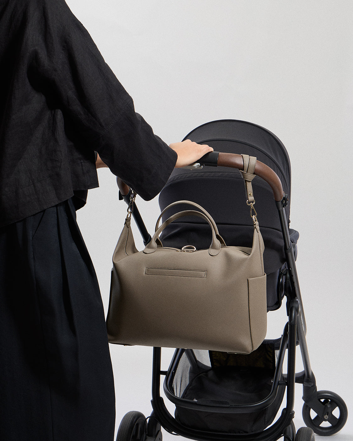 Nostra Vegan Leather Convertible Shoulder Crossbody Backpack Bag - Image 35