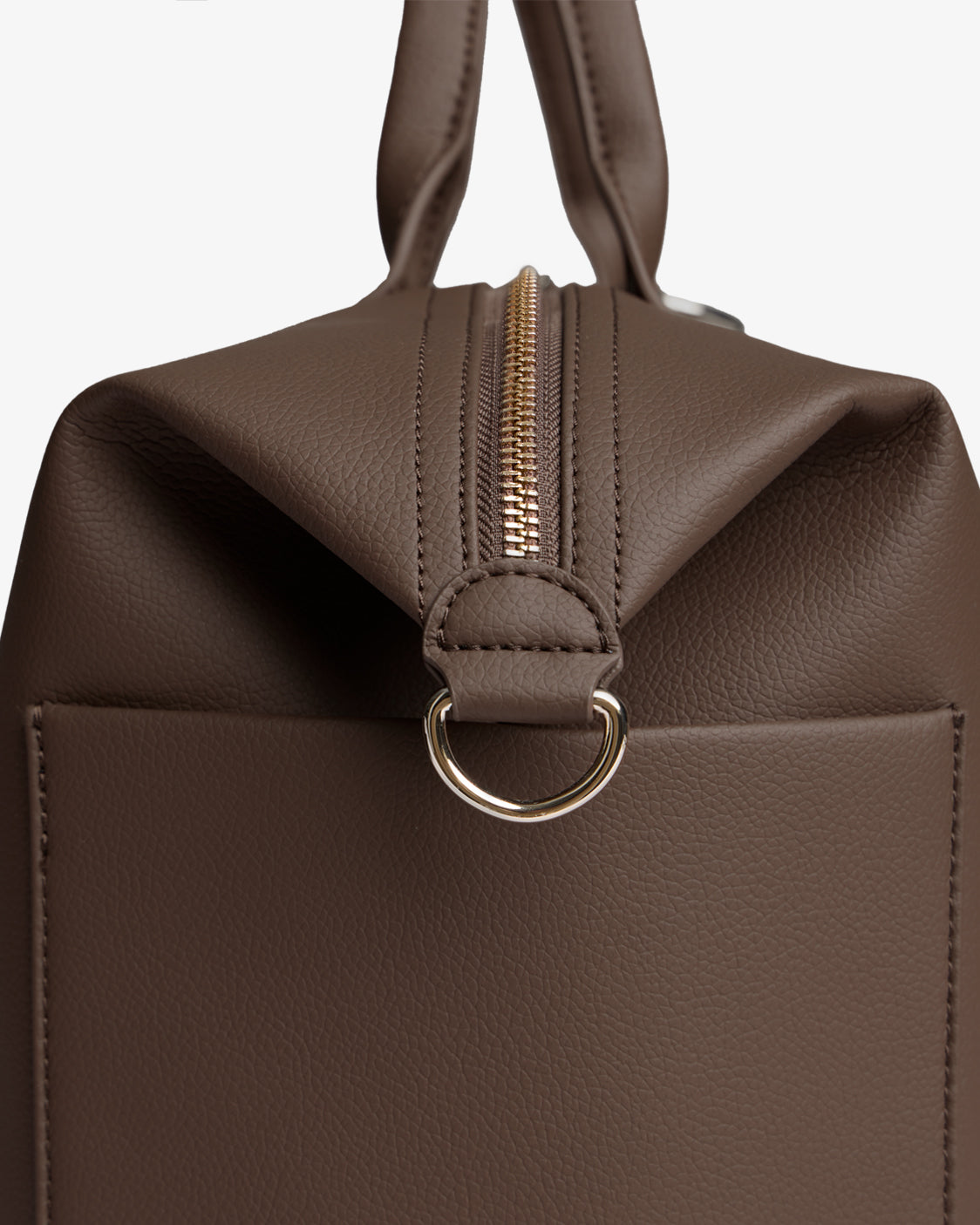 Nostra Vegan Leather Convertible Shoulder Crossbody Backpack Bag - Image 12