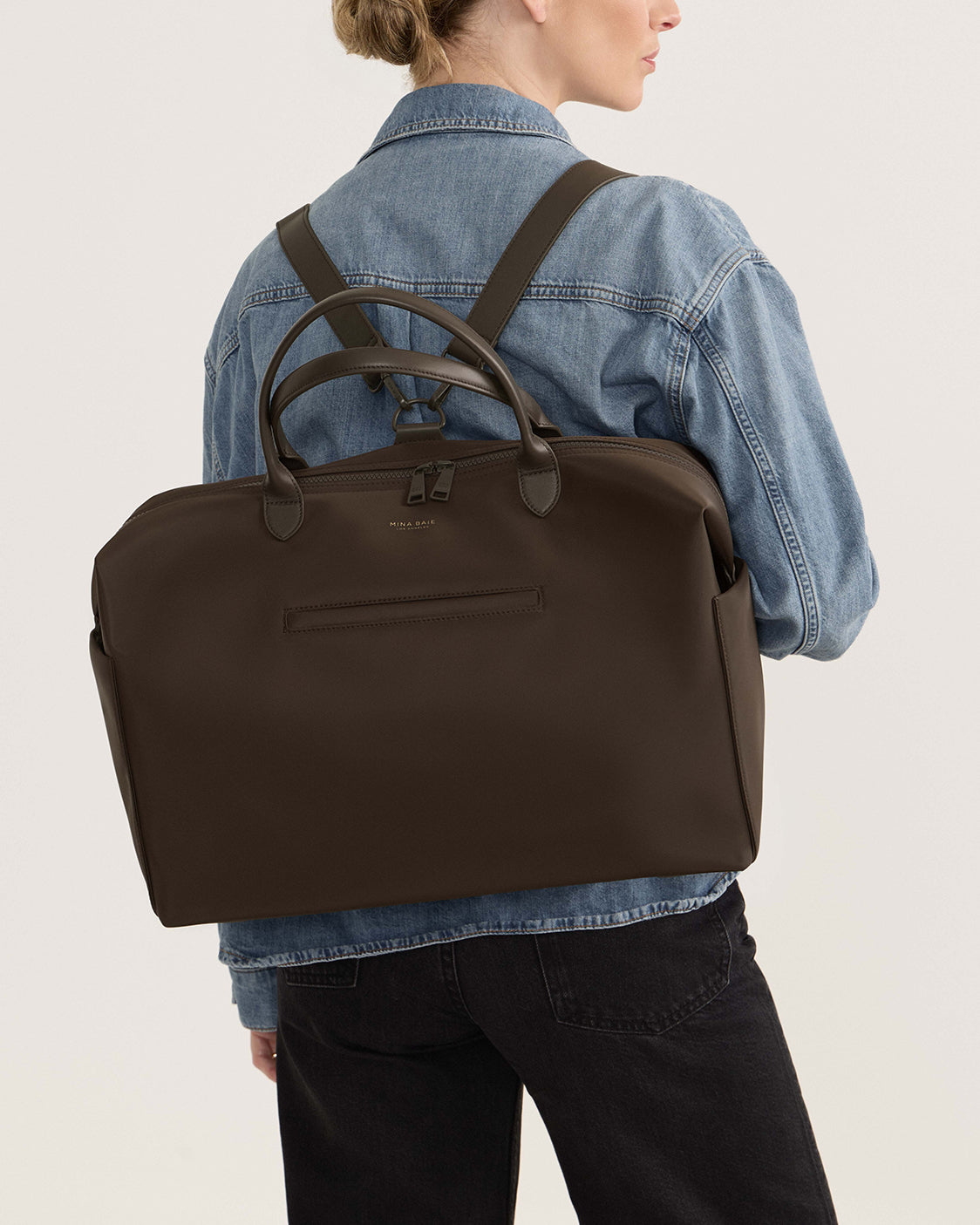 Nostra Nylon Carryall Bag with Luggage Sleeve and Multiple Pockets - Image 17