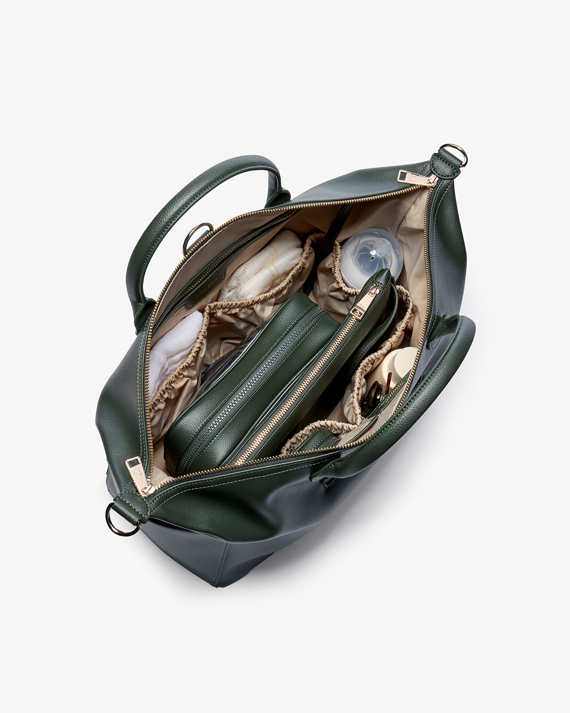 Nostra Vegan Leather Convertible Shoulder Crossbody Backpack Bag - Image 2