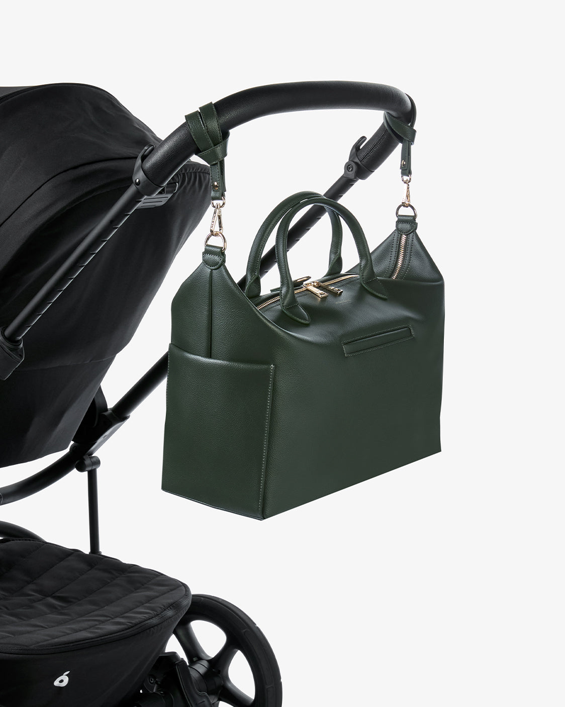 Nostra Vegan Leather Convertible Shoulder Crossbody Backpack Bag - Image 5