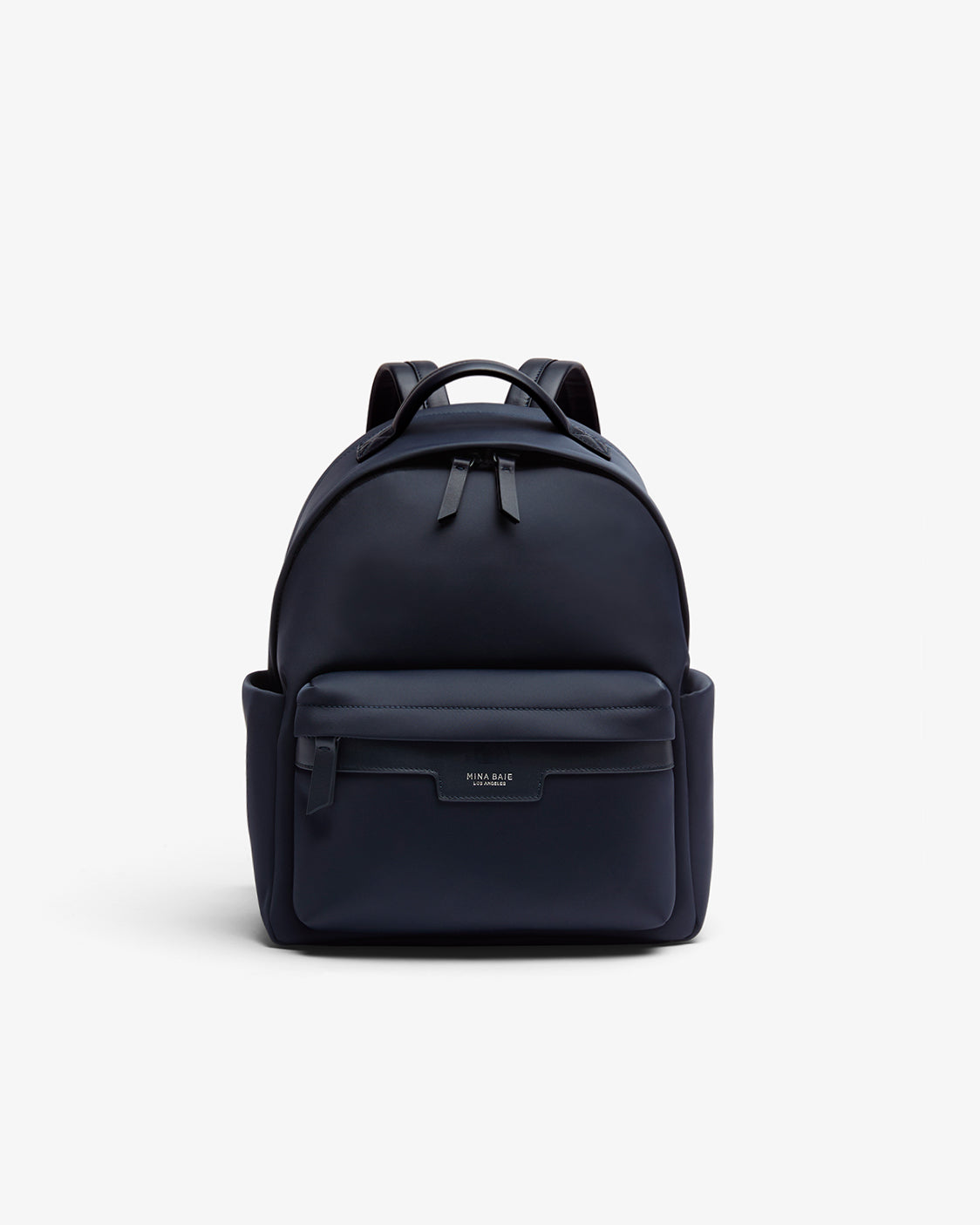 Nostra Nylon Diaper Backpack with Insulated Bottle Pockets and Key Leash