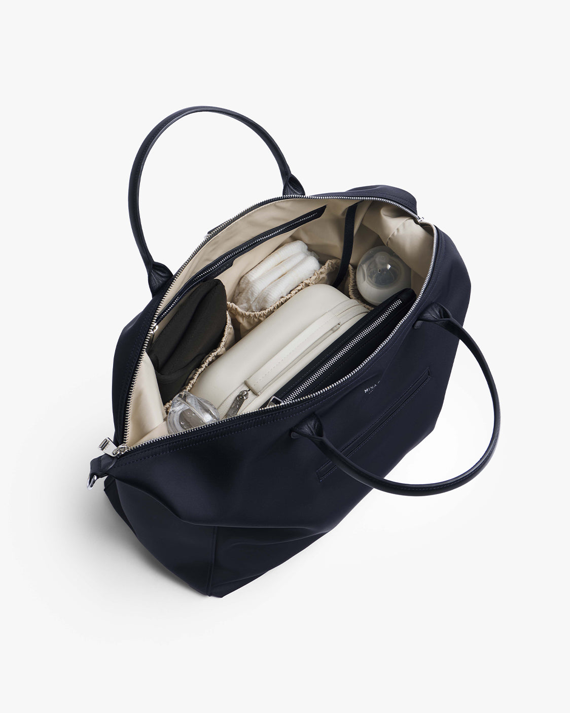 Nostra Nylon Carryall Bag with Luggage Sleeve and Multiple Pockets - Image 4