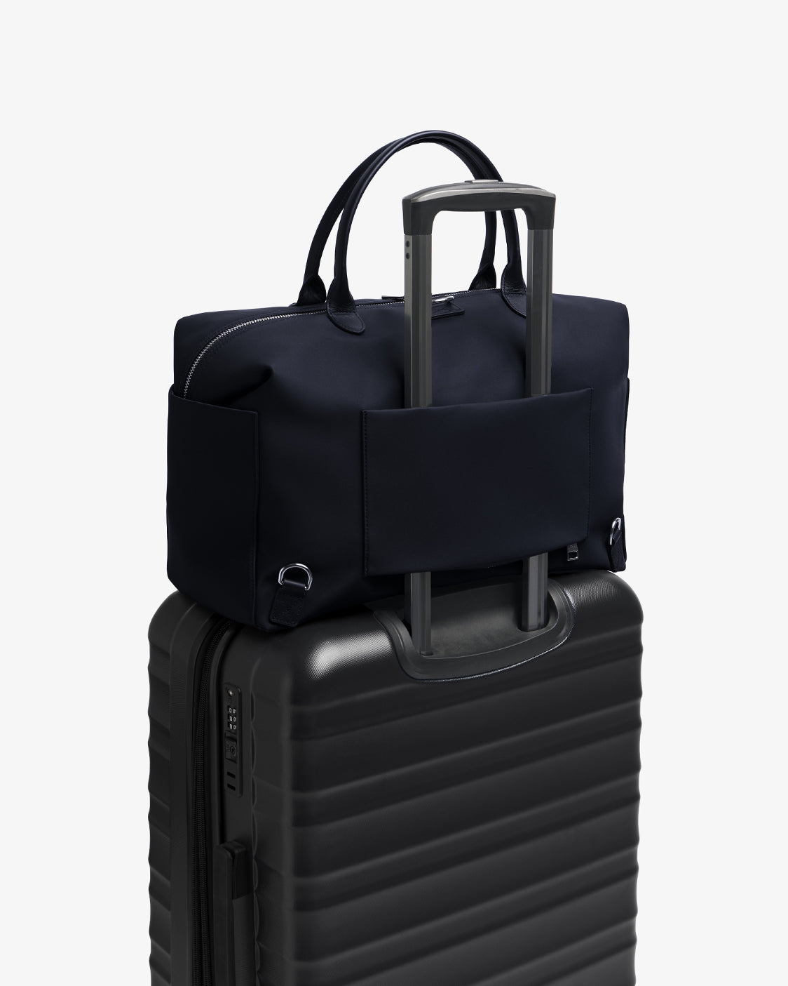 Nostra Nylon Carryall Bag with Luggage Sleeve and Multiple Pockets - Image 6