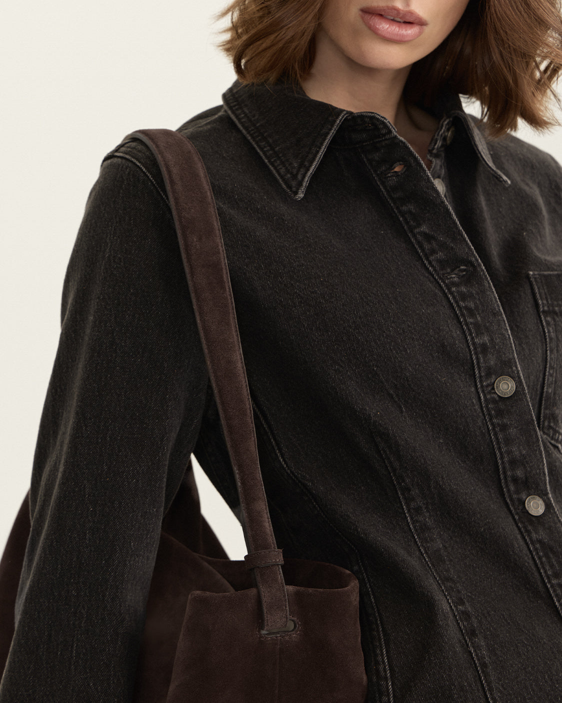 Nostra Suede Shoulder Strap with Wide Strap Design - Image 10
