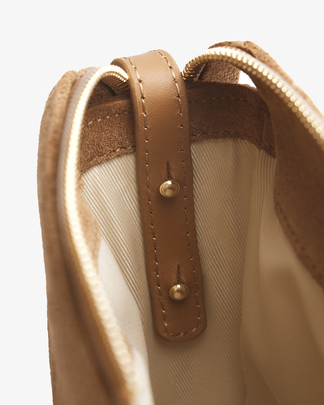 Nostra Suede Crossbody Bag with Interior Organizer and Matching Pouch - Image 19